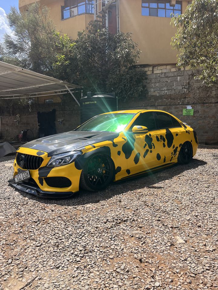 Mercedes work by Plush Kenya