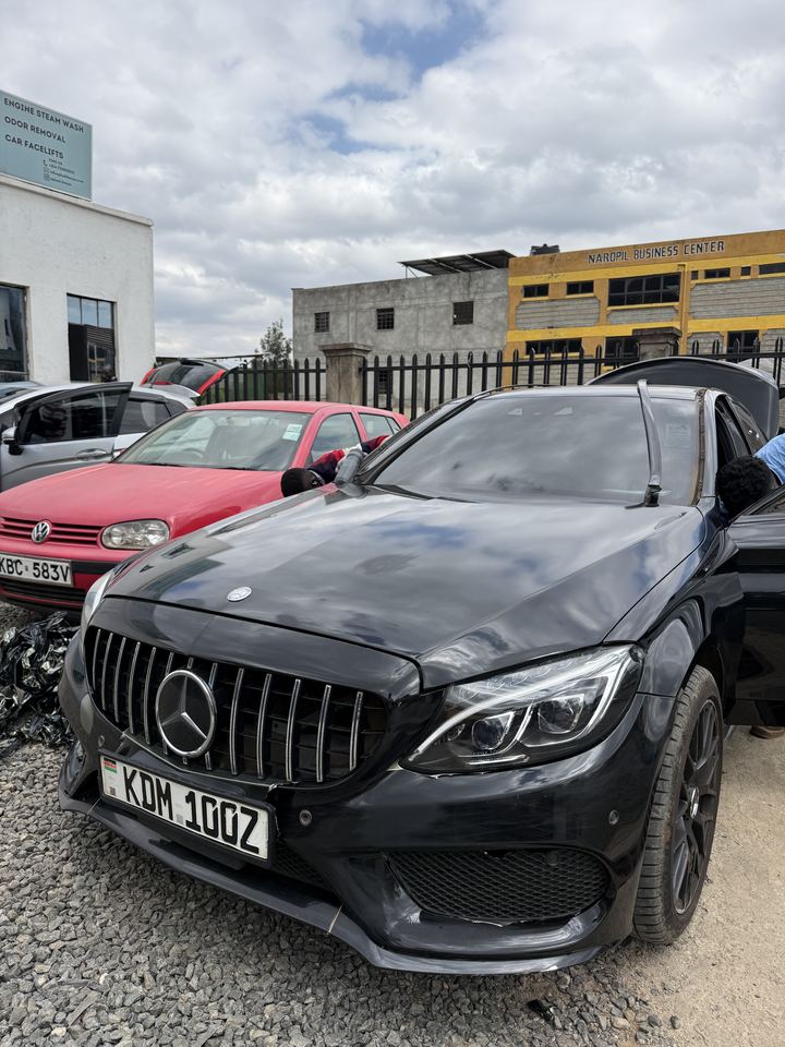 Mercedes work by Plush Kenya